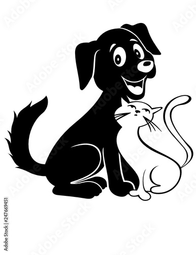 AMITIES CHIEN ET CHAT