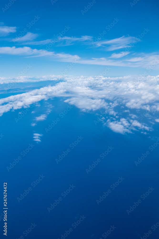 Wolken - Flugzeug
