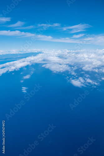 Wolken - Flugzeug © Lukas Köhler