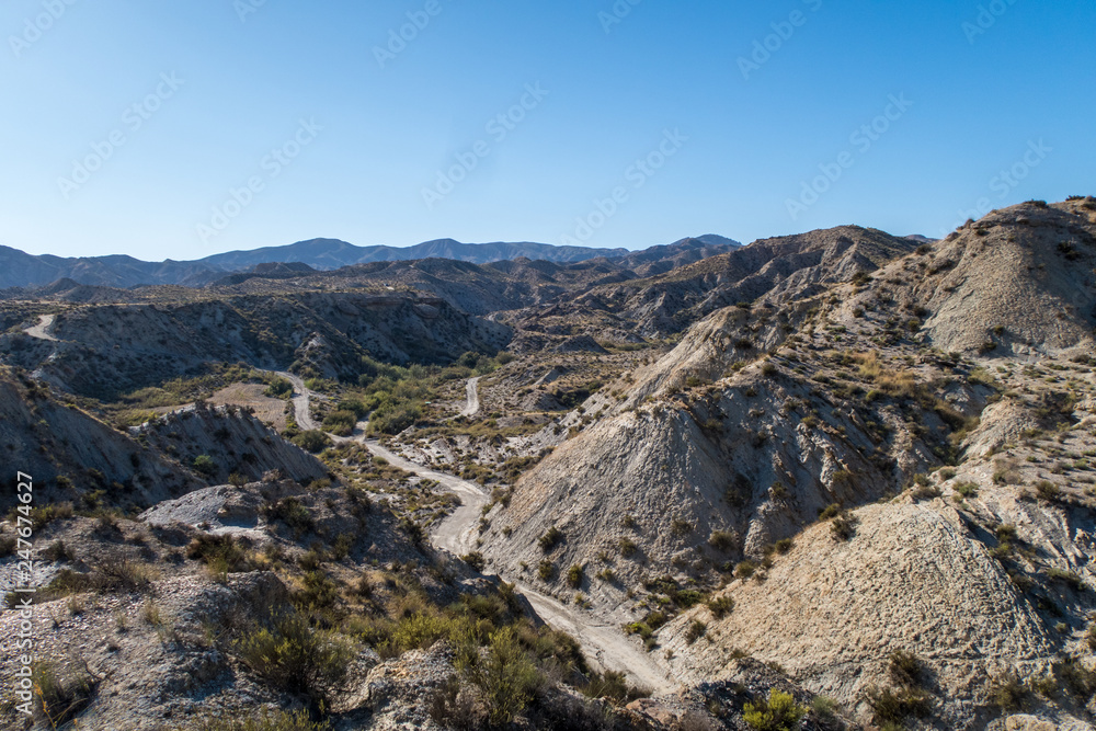 Berge - Wüste - Spanien Berge - Wüste - Spanien
