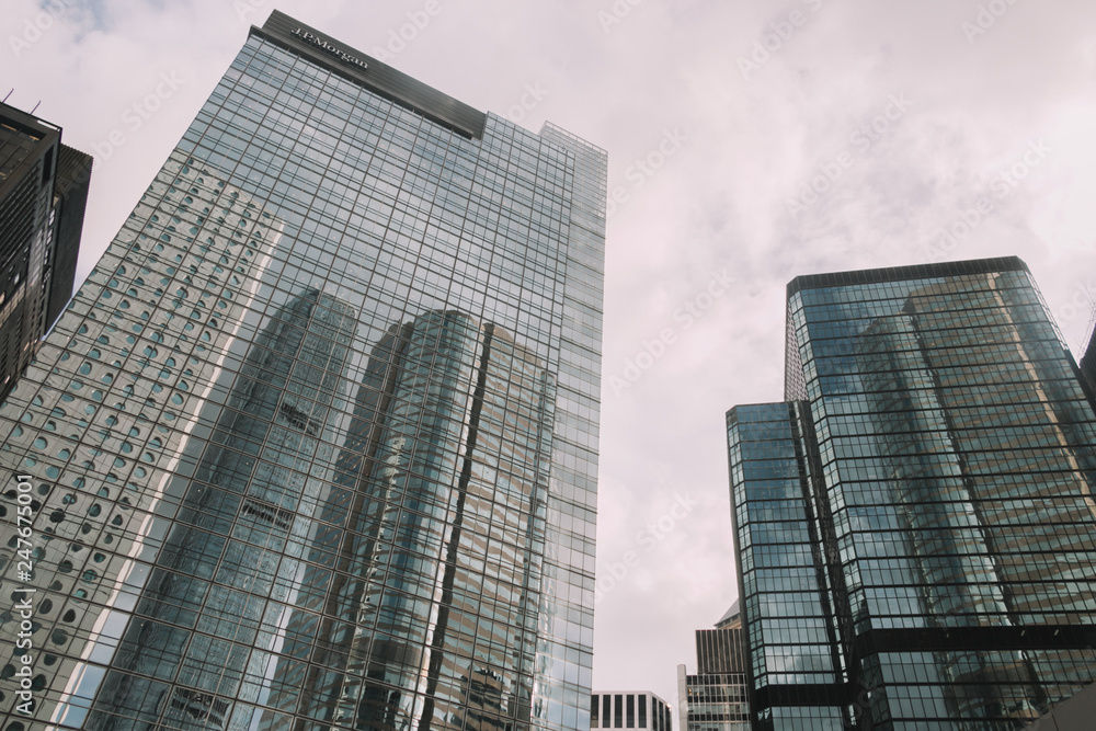 Hong Kong high rise building and finance center Hong Kong high rise building and finance center