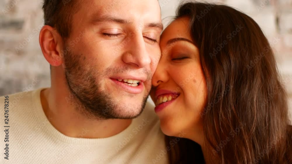 Man and woman in love. Portrait. Man and woman in love. Portrait.