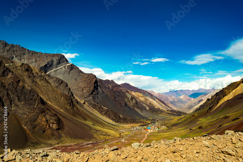 Los Andes Mountains Agentina Chile photo