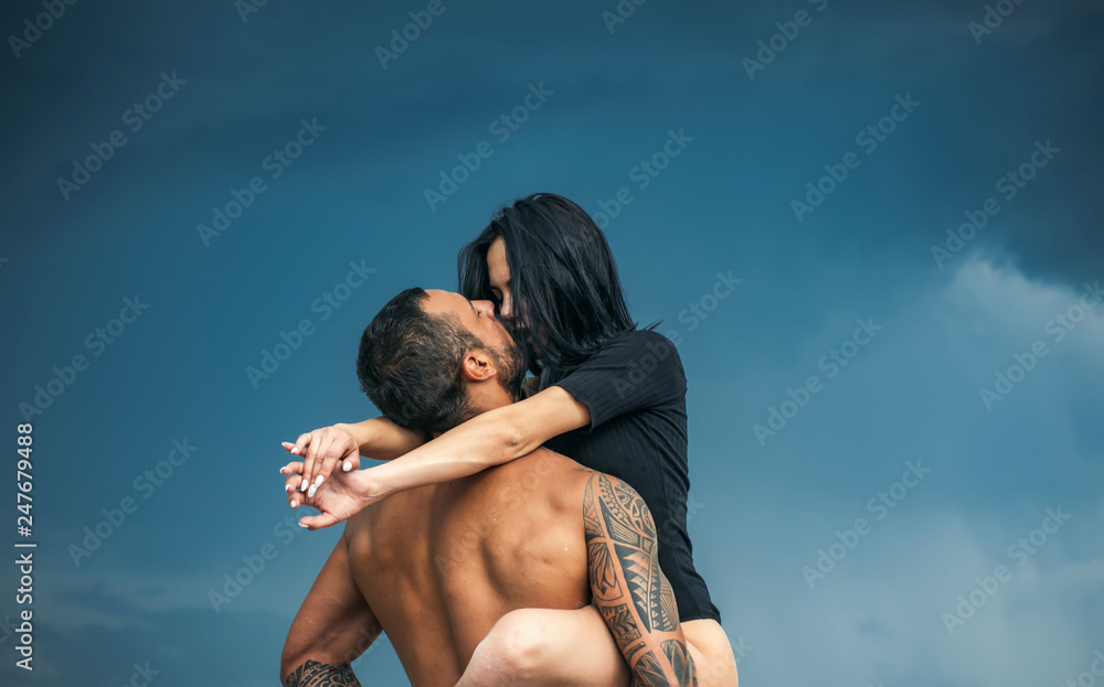 Erotic boy and girl