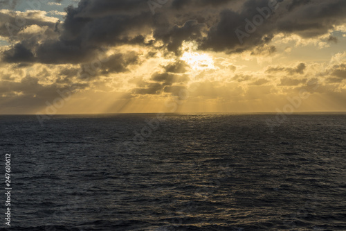 Sunset at Sea