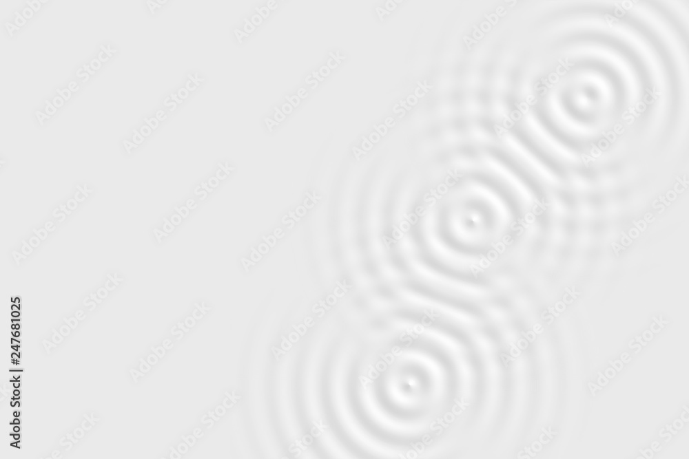 Abstract soft background, texture of white liquid ring or white cream surface Abstract soft background, texture of white liquid ring or white cream surface