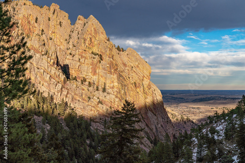 Sunset In Eldorado Canyon State Park