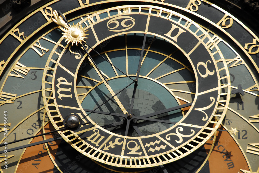 Fototapeta premium Prague old Clock