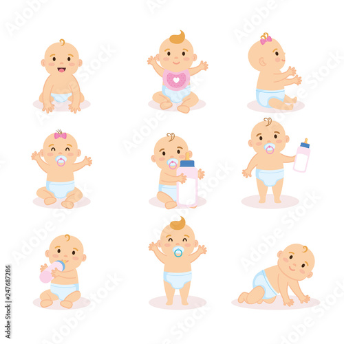 group of babies characters