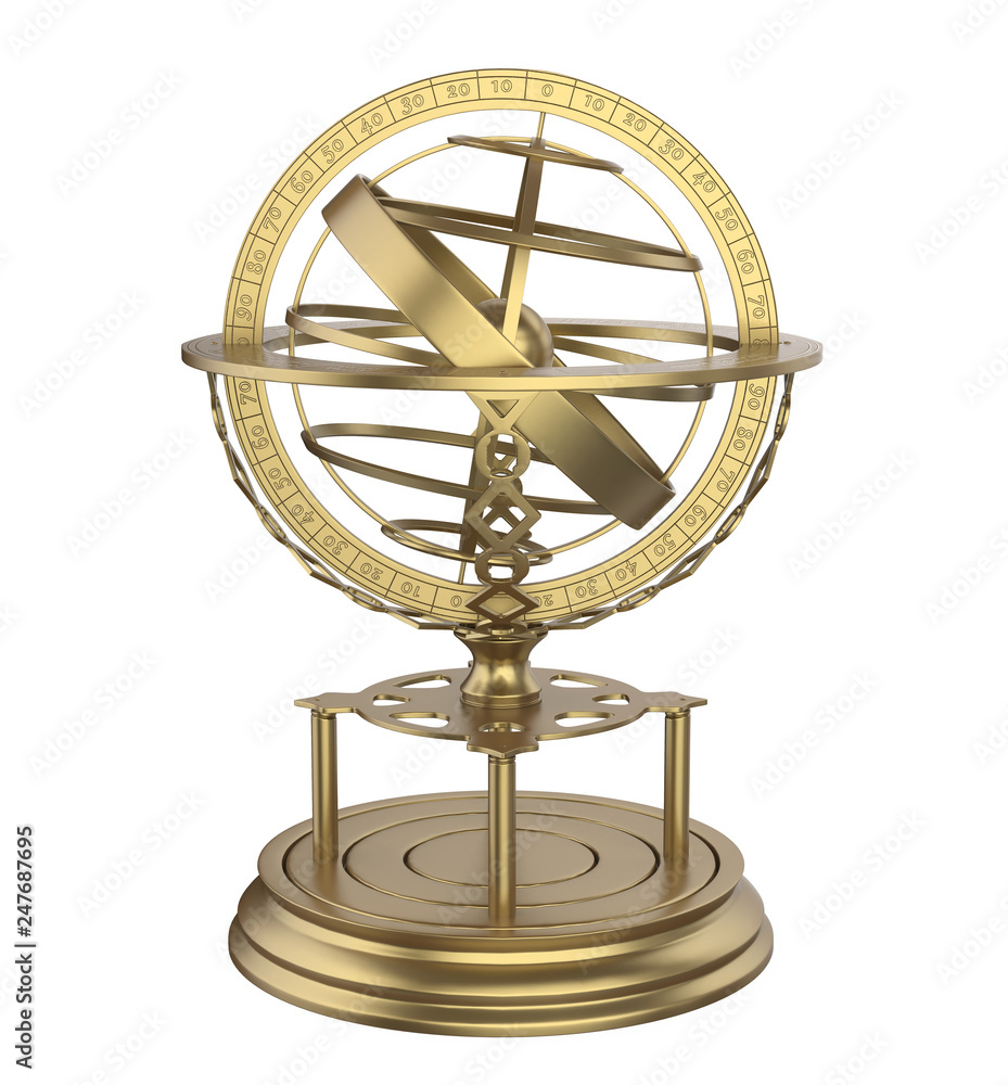 Obraz premium Armillary Sphere Isolated