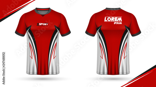 Football shirt template
