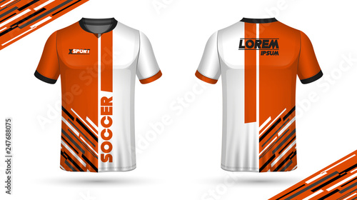 Football shirt template