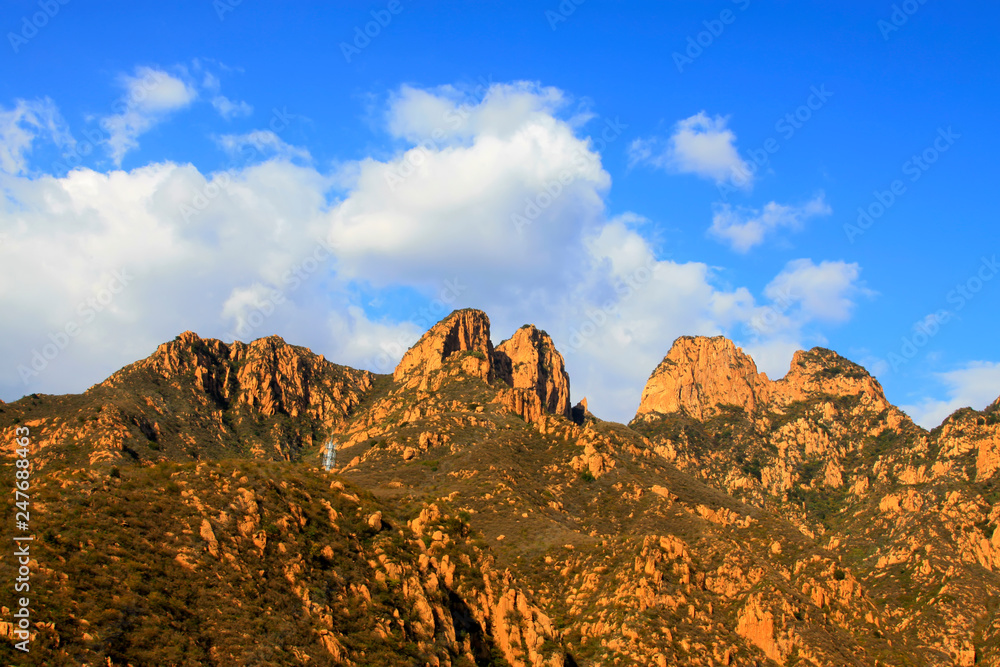 Obraz premium Mountain natural scenery