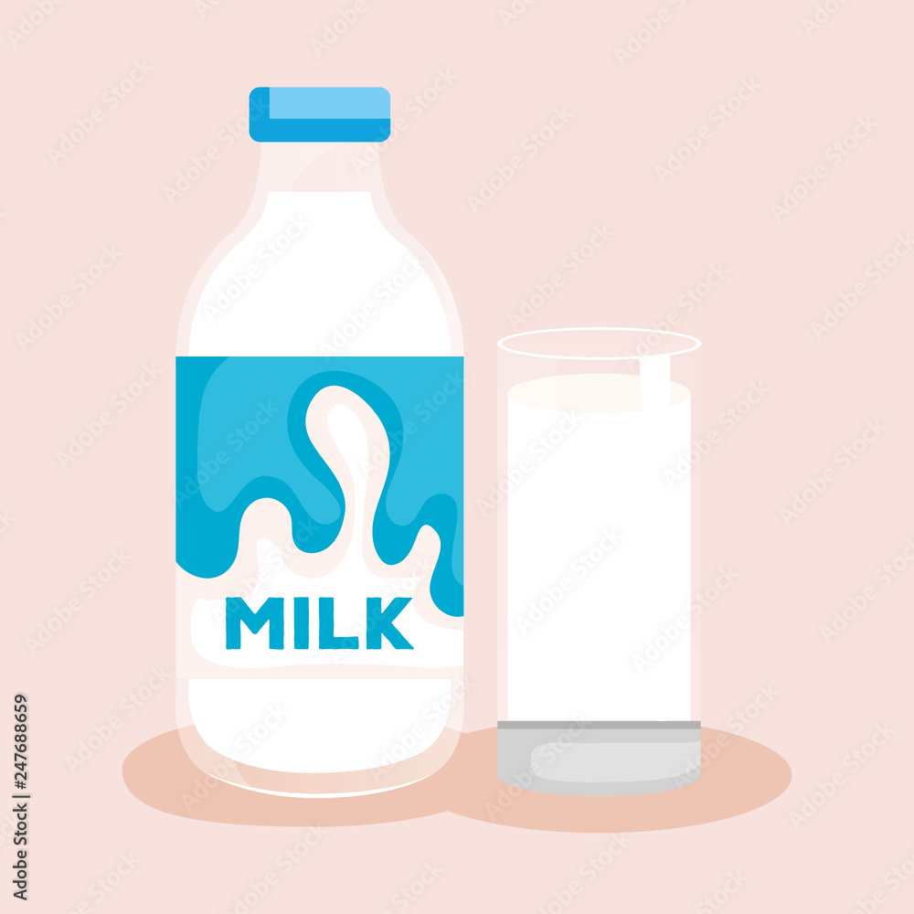 delicious milk bottle icon delicious milk bottle icon