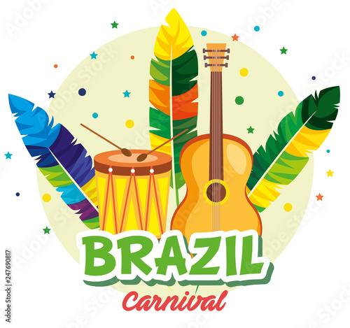 rio carnival brazilian card