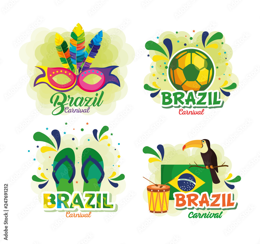 rio carnival brazilian card
