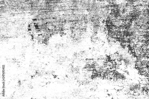 Wallpaper Mural Texture black and white abstract grunge style. Vintage abstract texture of old surface. Pattern and texture of cracks, scratches and chip. Torontodigital.ca
