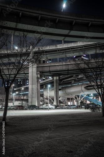 Photography Ttukseom metro station