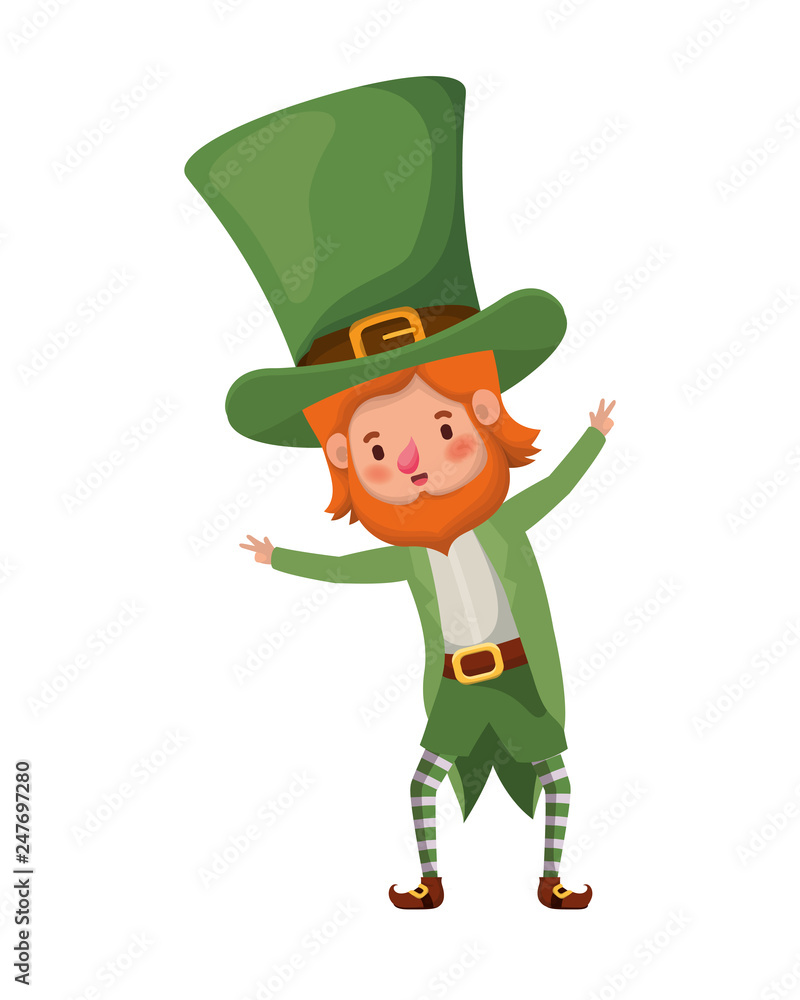 leprechaun standing avatar character leprechaun standing avatar character