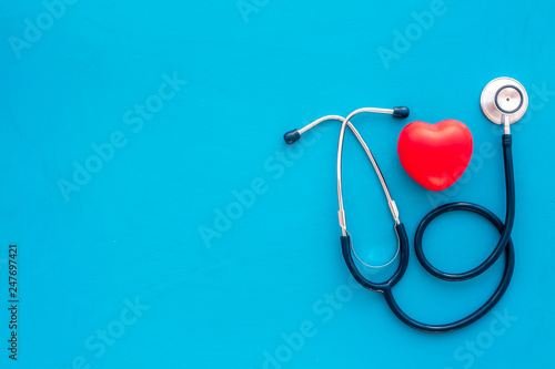 Canvas Print Heart health, health care concept
