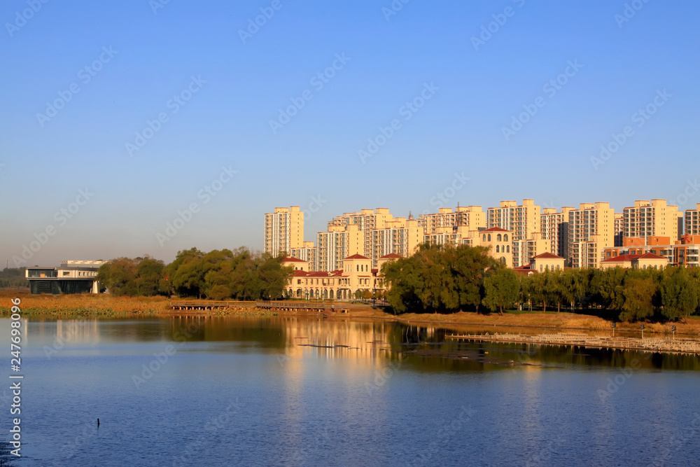 Urban landscape in China