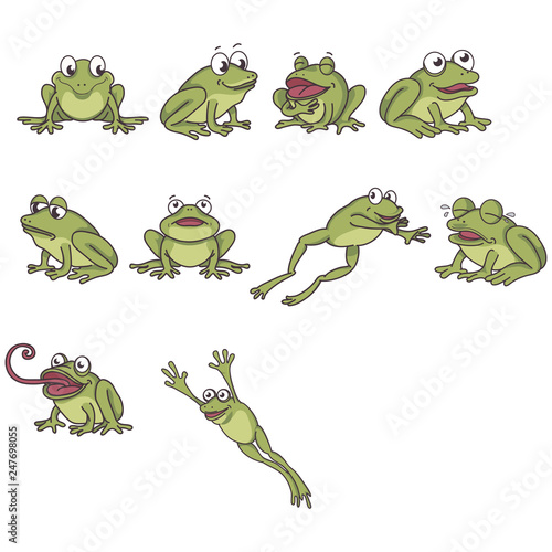 bundle pack little green frog
