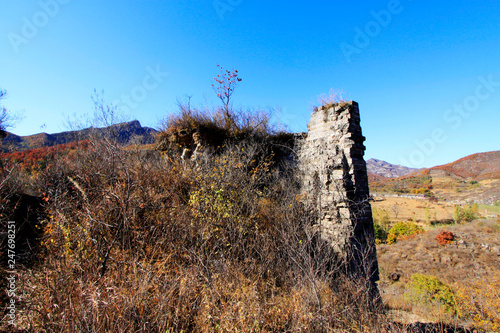 Great Wall of China architectural scenery