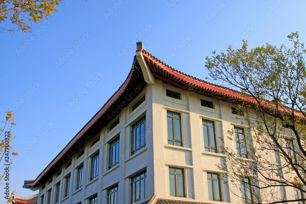 Chinese traditional architecture scenery Chinese traditional architecture scenery