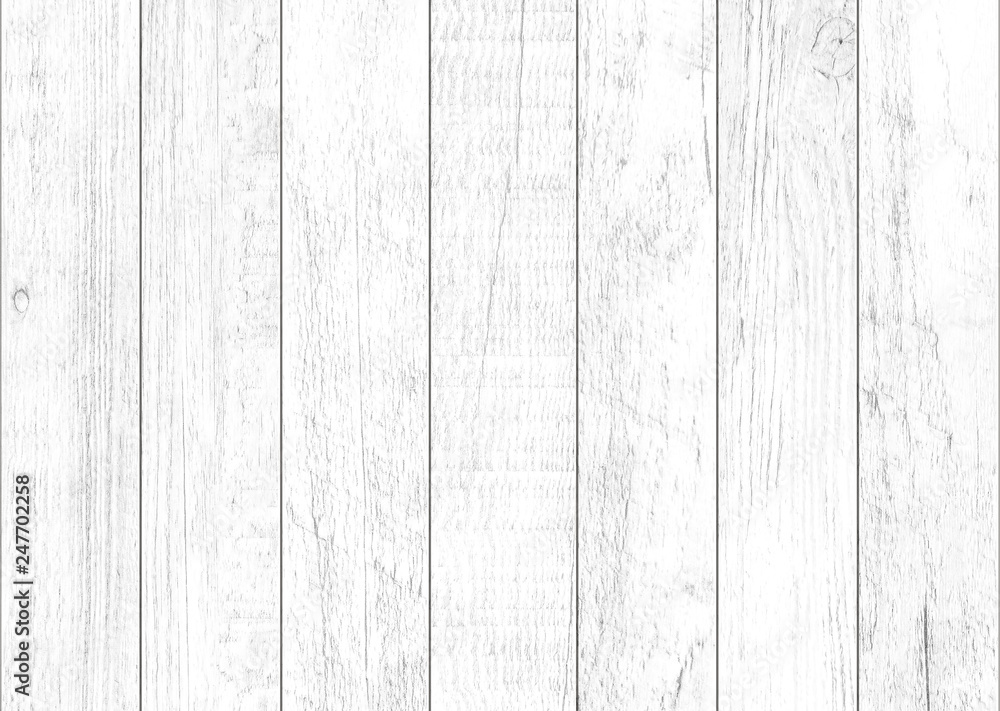 Obraz premium White wood pattern and texture for background. Close-up.