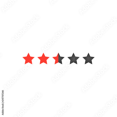 Five star rating for web or...