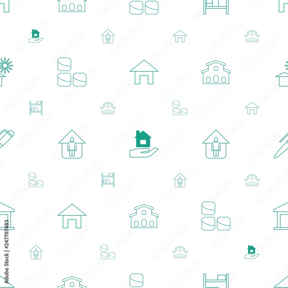 house icons pattern seamless white background house icons pattern seamless white background