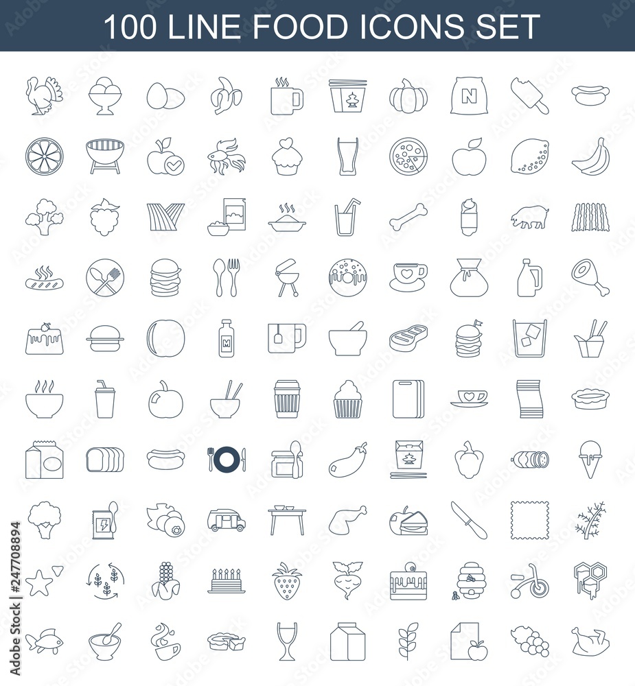 100 food icons 100 food icons