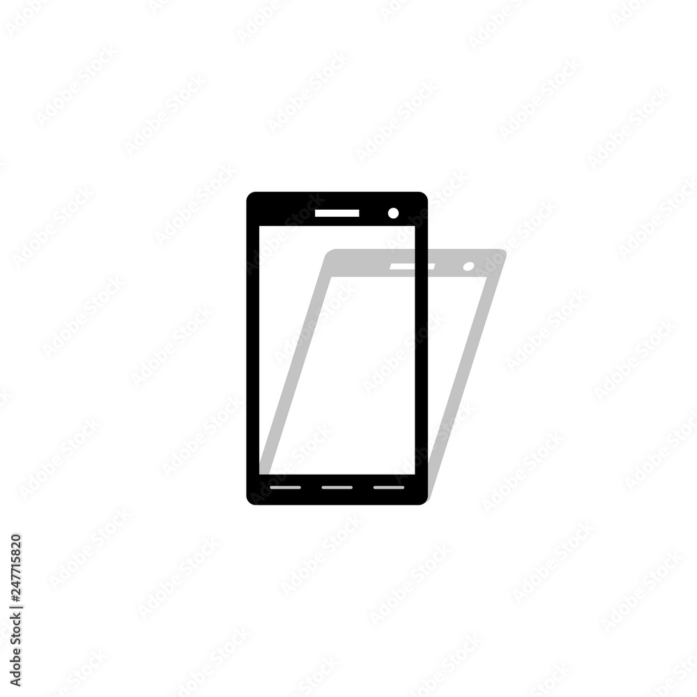 Smartphone technology icon illustration design Smartphone technology icon illustration design