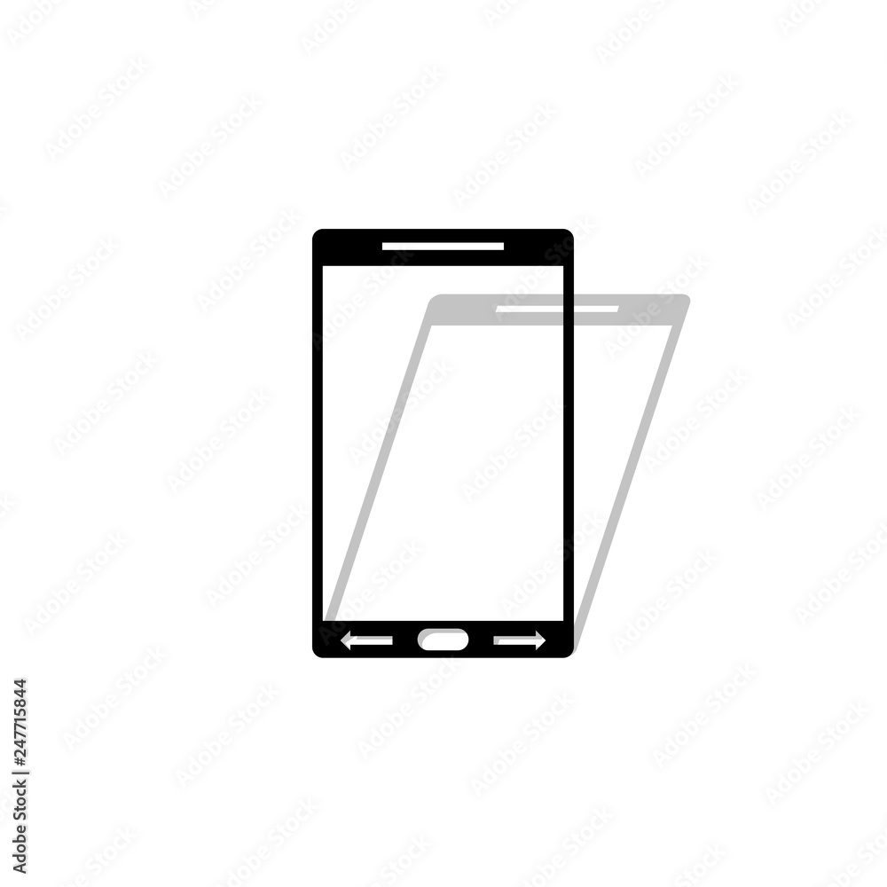 Smartphone technology icon illustration design Smartphone technology icon illustration design