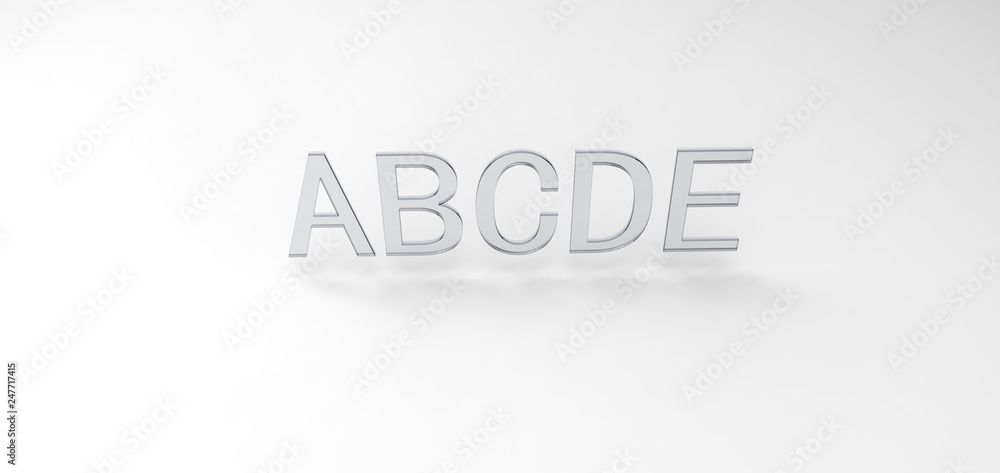 3D font 3D font