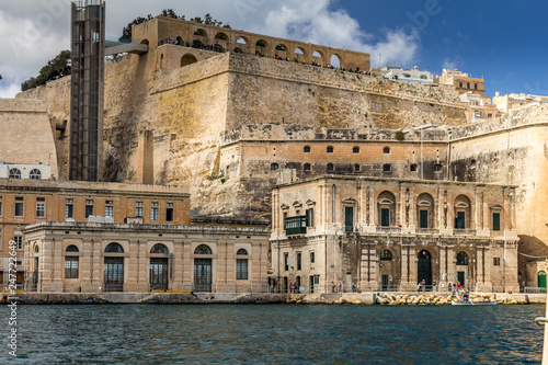 Grand Harbour  in Valletta & Birgu ( Vittoriosa ) Malta © PANAGIOTIS