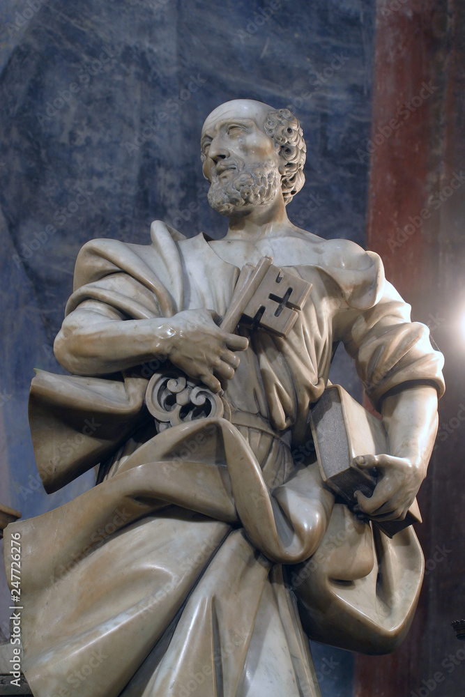 Statue of apostle Saint Peter