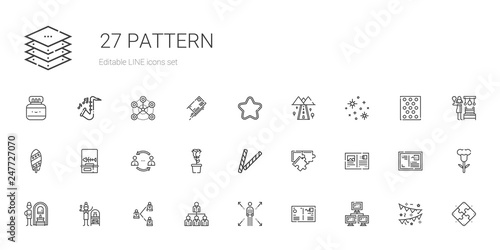 pattern icons set