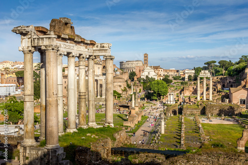 Roman Forum in Rome, Italy © TravelWorld