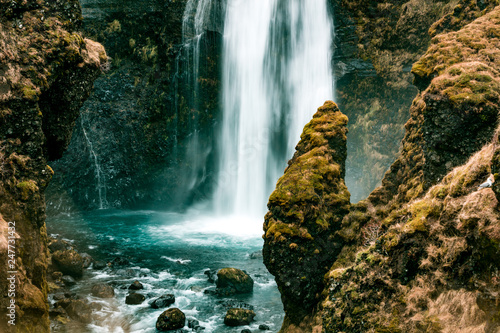 Gluggafoss  Merkj  rfoss  Wasserfall in Island
