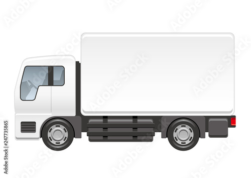 トラックのイラスト