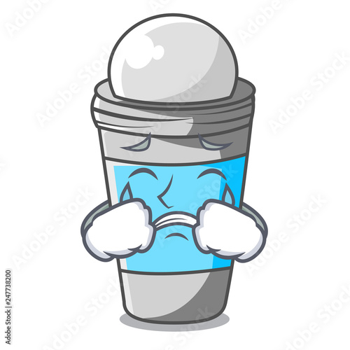 Crying deodorant rolls on in character bags