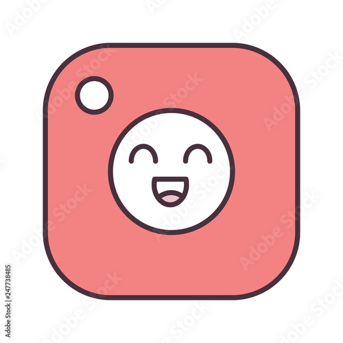 Social media color icon