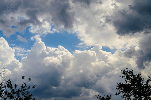 Beautiful heavens clouds