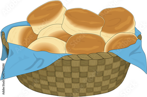 Biscuits Vector Illustration