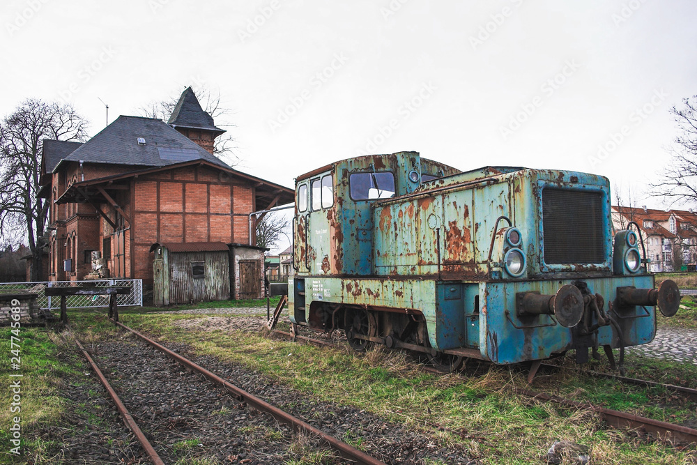 old rusty train old rusty train