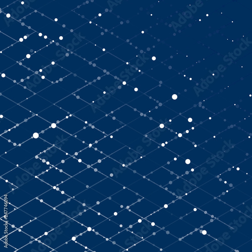 Isometric grid template. Graphic concept for your design.
