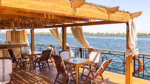 Fotografía A wonderful view of the boat in Egypt Sharm El Sheikh