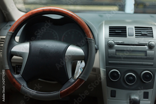 interior inside modern car © sutichak