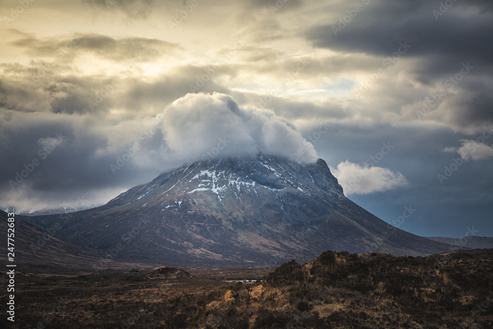 Marsco mountain, Isle of Skye, Higlands of Scotland.